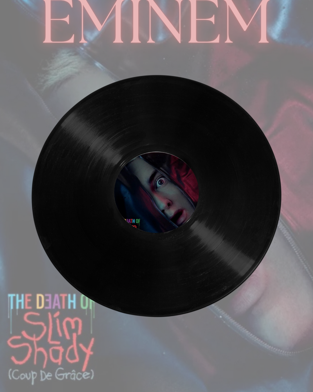 VINYL RECORDS - EMINEM DEATH OF SLIM SHADY