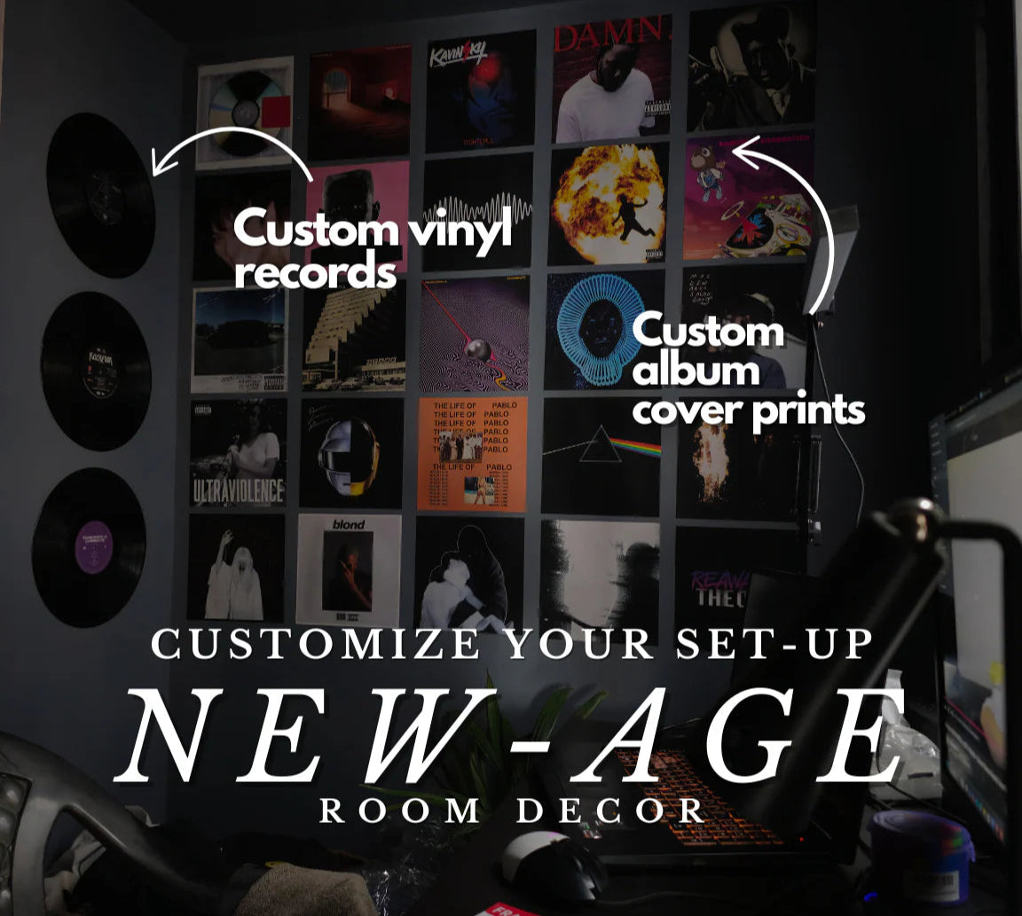 CUSTOM VINYL RECORDS - WALL DECOR