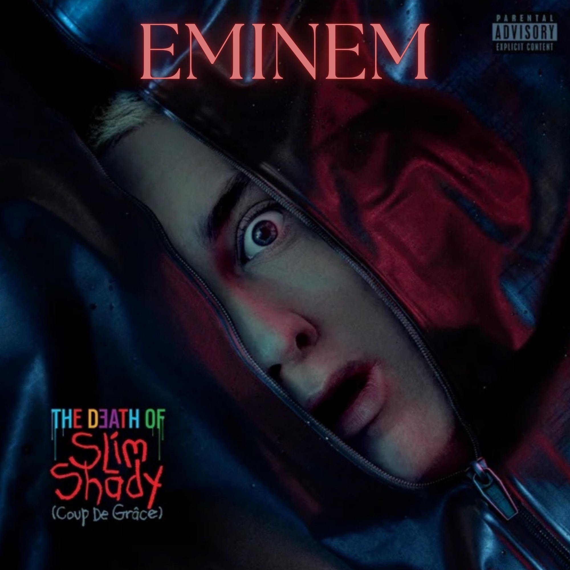 10X10INCH-EMINEM-THE DEATH OF SLIM SHADY