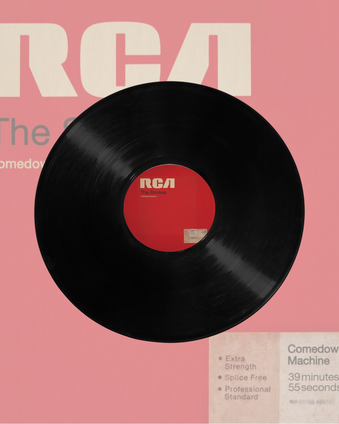 VINYL RECORDS - THE STROKES-COMEDOWN MACHINE