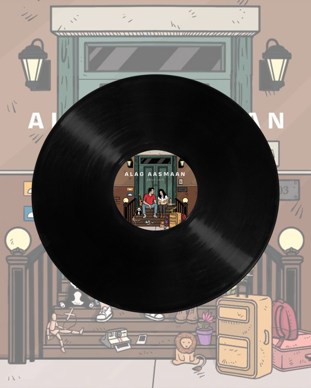 VINYL RECORDS -ANUV JAIN - ALAG AASMAN