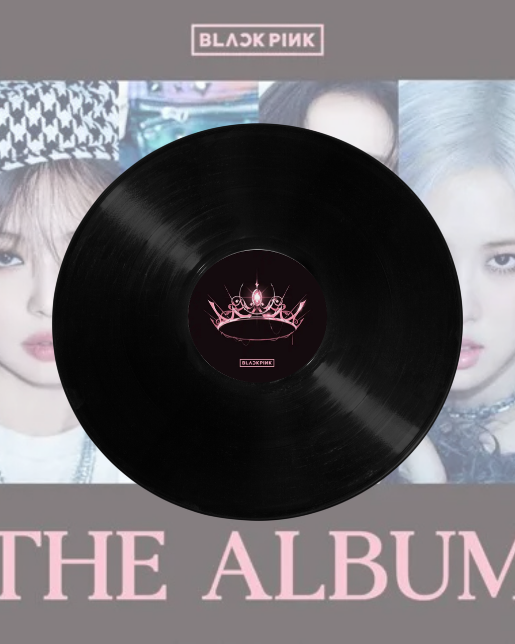 VINYL RECORDS -BLACKPINK -THE ALBUM
