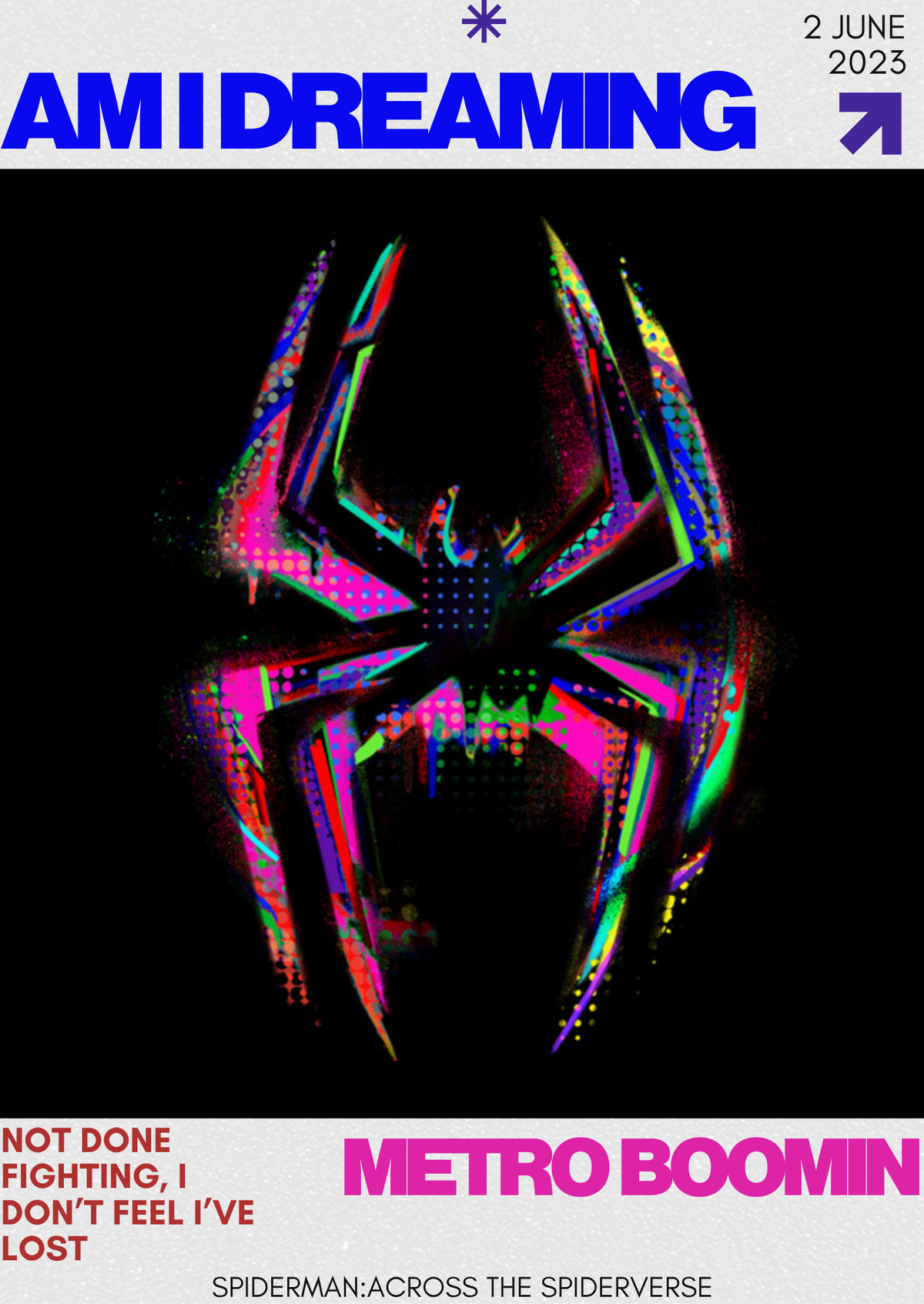 SPIDERMAN- AM I DREAMING (A3)