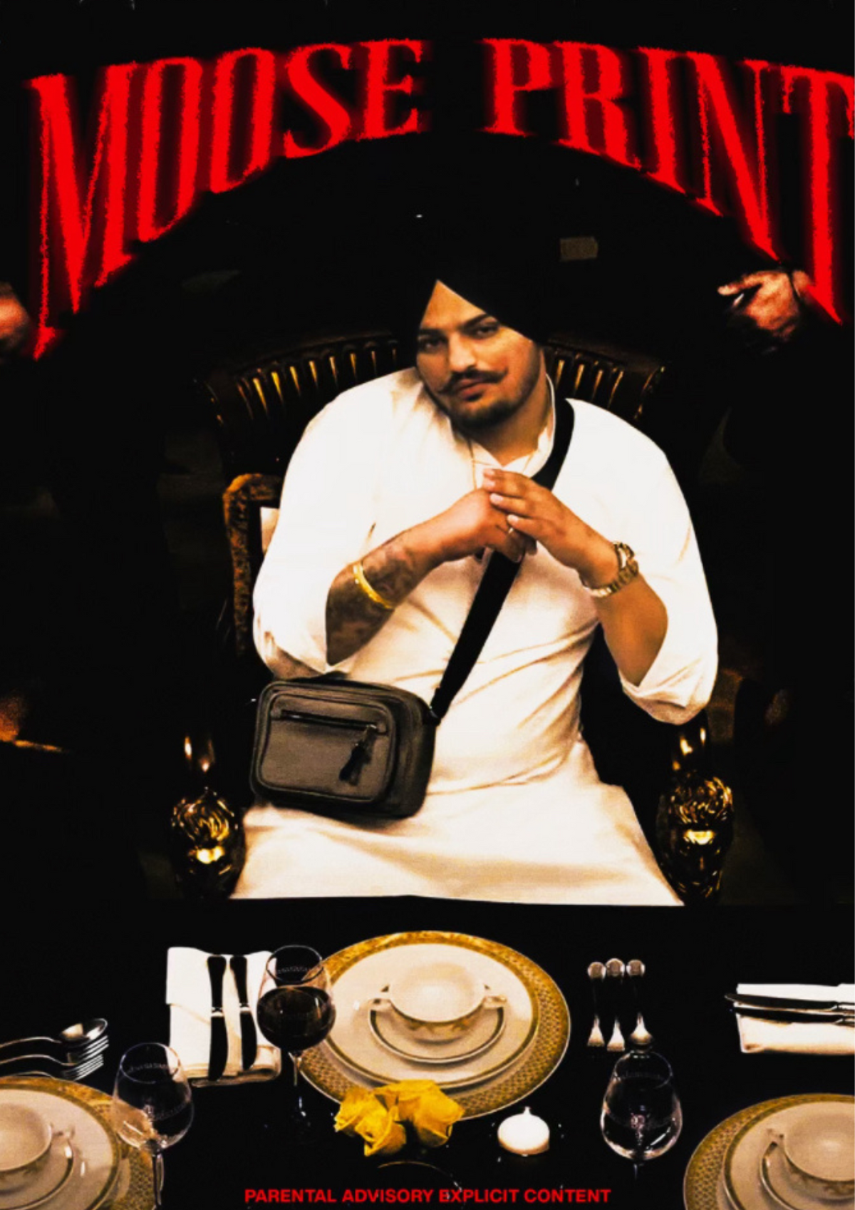 SIDHU MOOSEWALA-MOOSE PRINT (A3)