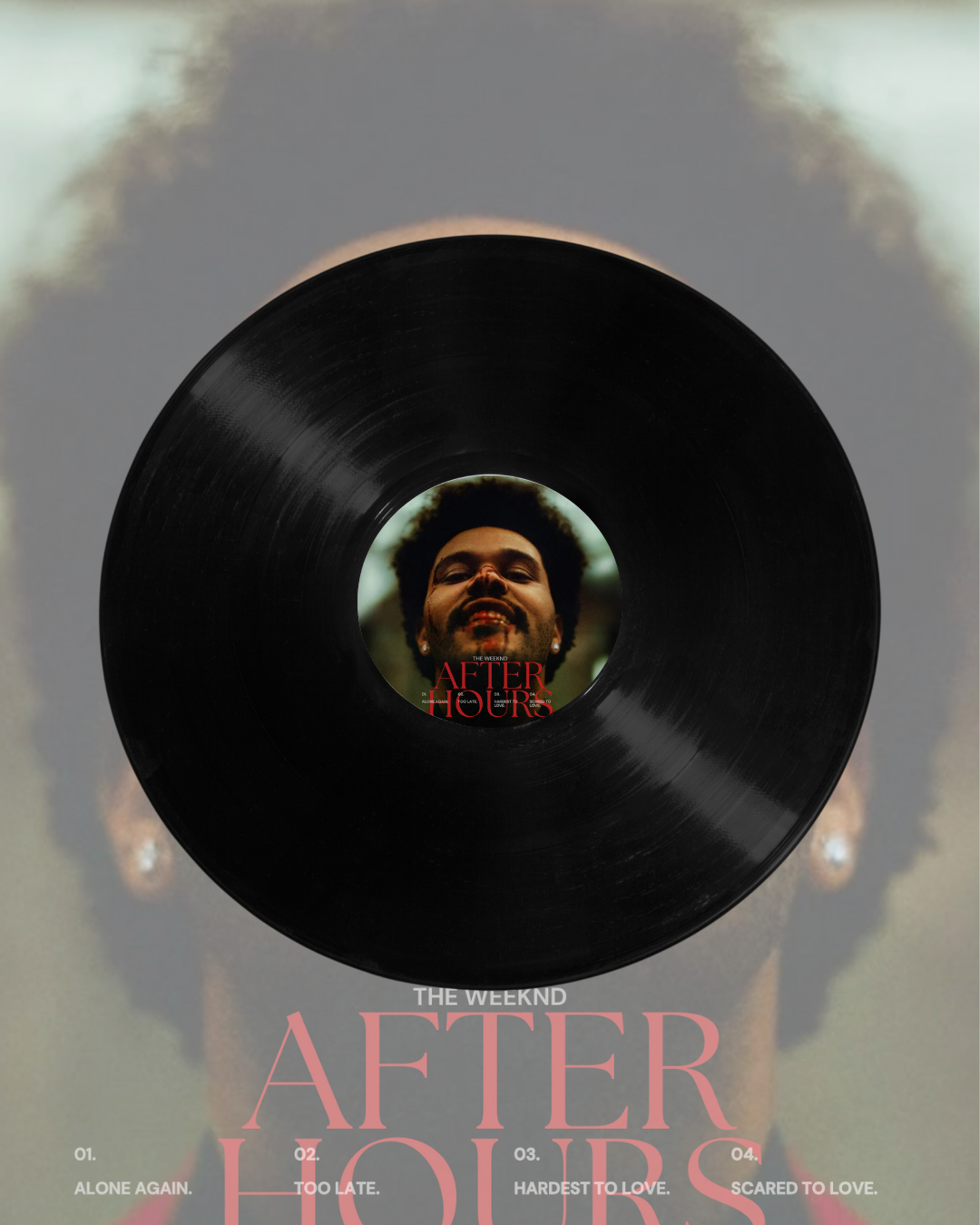 VINYL RECORDS - THE WEEKND-AFTER HOURS