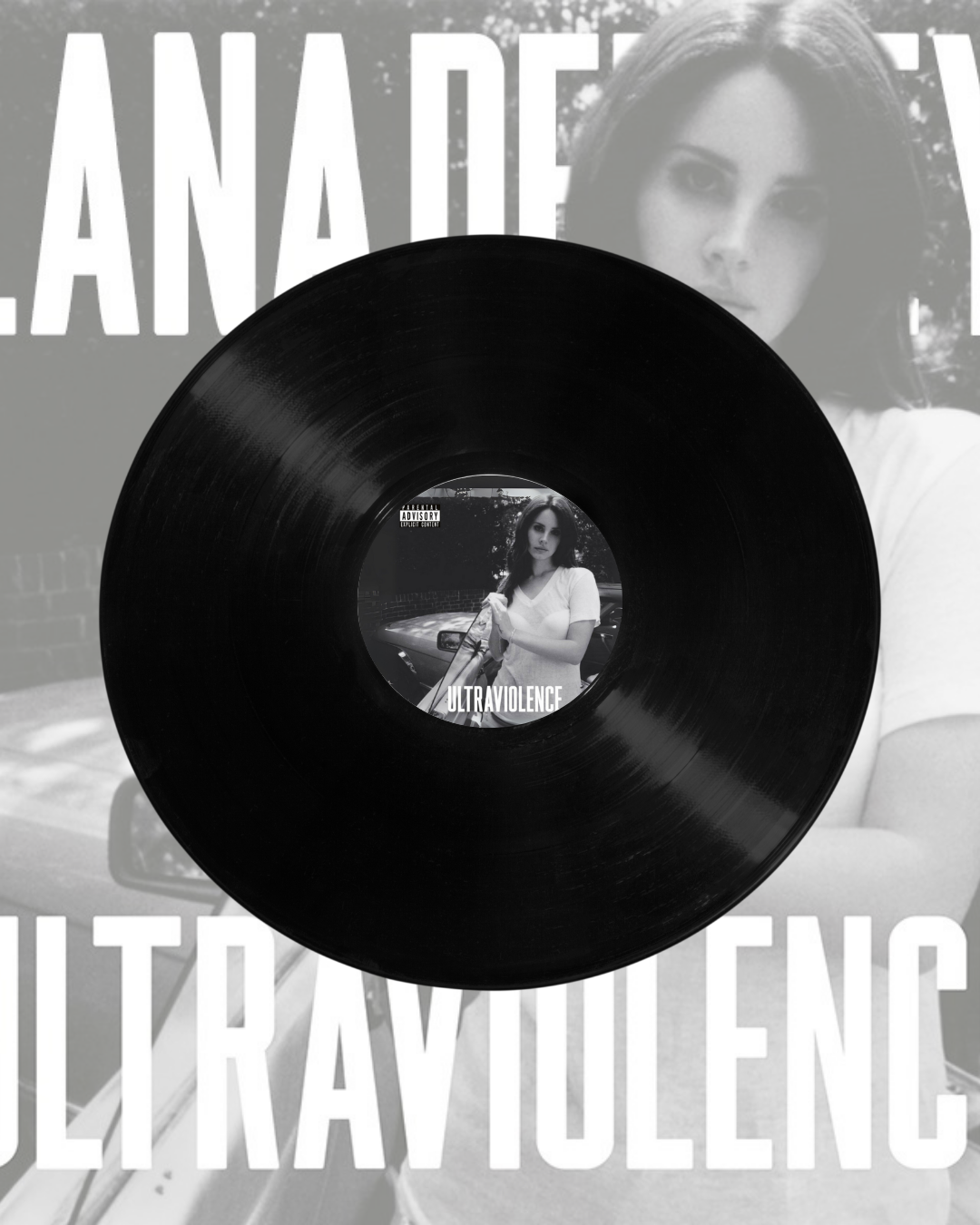 VINYL RECORDS -LANA DEL REY - ULTRAVIOLENCE