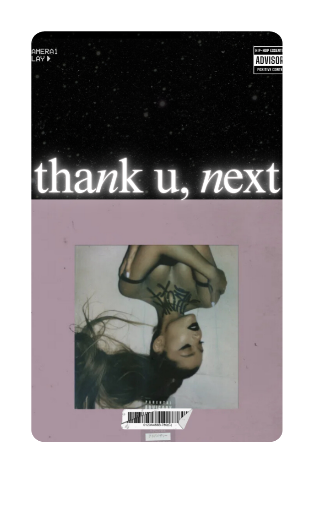 POLAROID-ARIANA GRANDE-THANK U NEXT