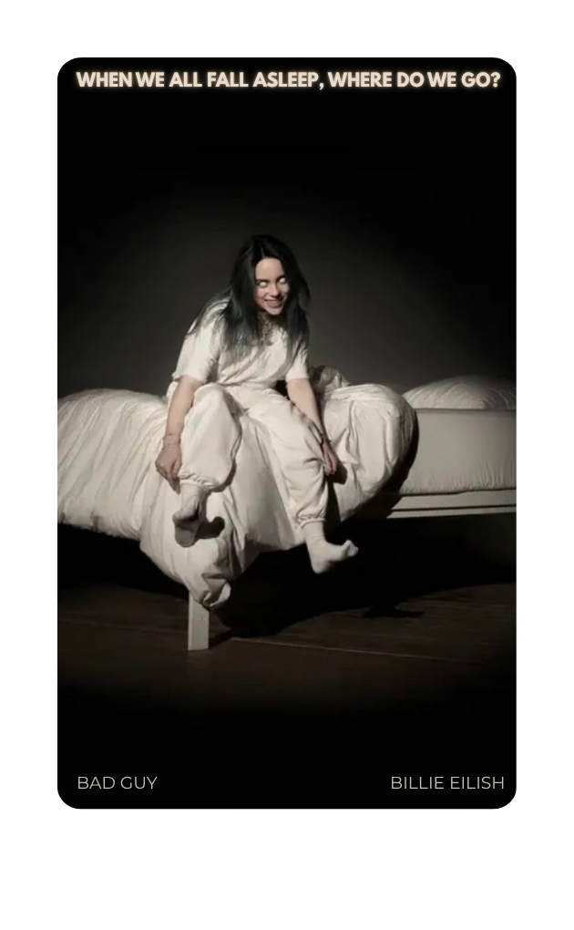 POLAROID-BILLIE EILISH-BAD GUY