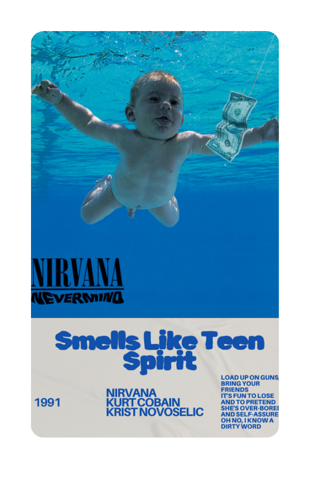 POLAROID-NIRVANA-SMELLS LIKE TEEN SPIRIT