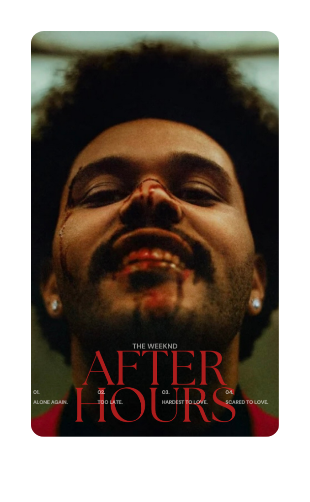 POLAROID-THE WEEKND-AFTER HOURS